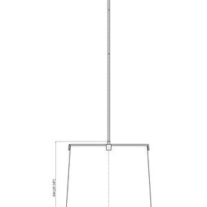 Weston 6 Light Pendant