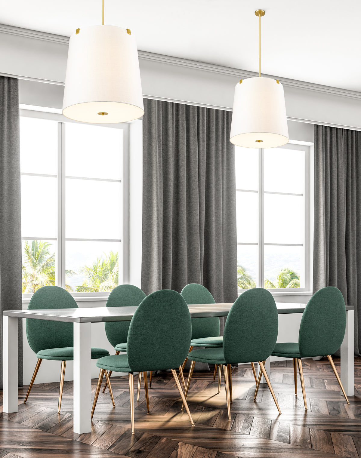 Weston 6 Light Pendant