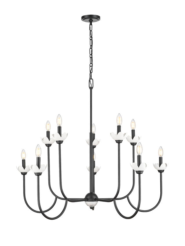 Allistair 10 Light Chandelier 10 x 60W - Candelabra