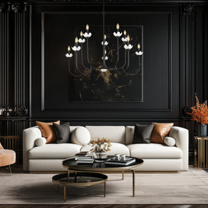 Allistair 10 Light Chandelier 10 x 60W - Candelabra