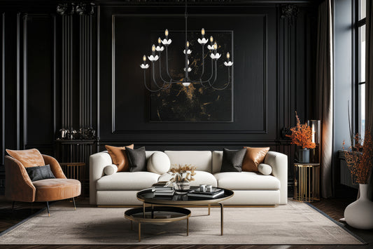 Allistair 10 Light Chandelier 10 x 60W - Candelabra