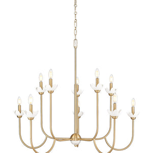 Allistair 10 Light Chandelier 10 x 60W - Candelabra