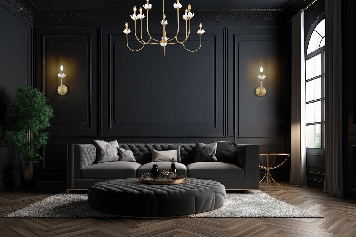 Allistair 10 Light Chandelier 10 x 60W - Candelabra