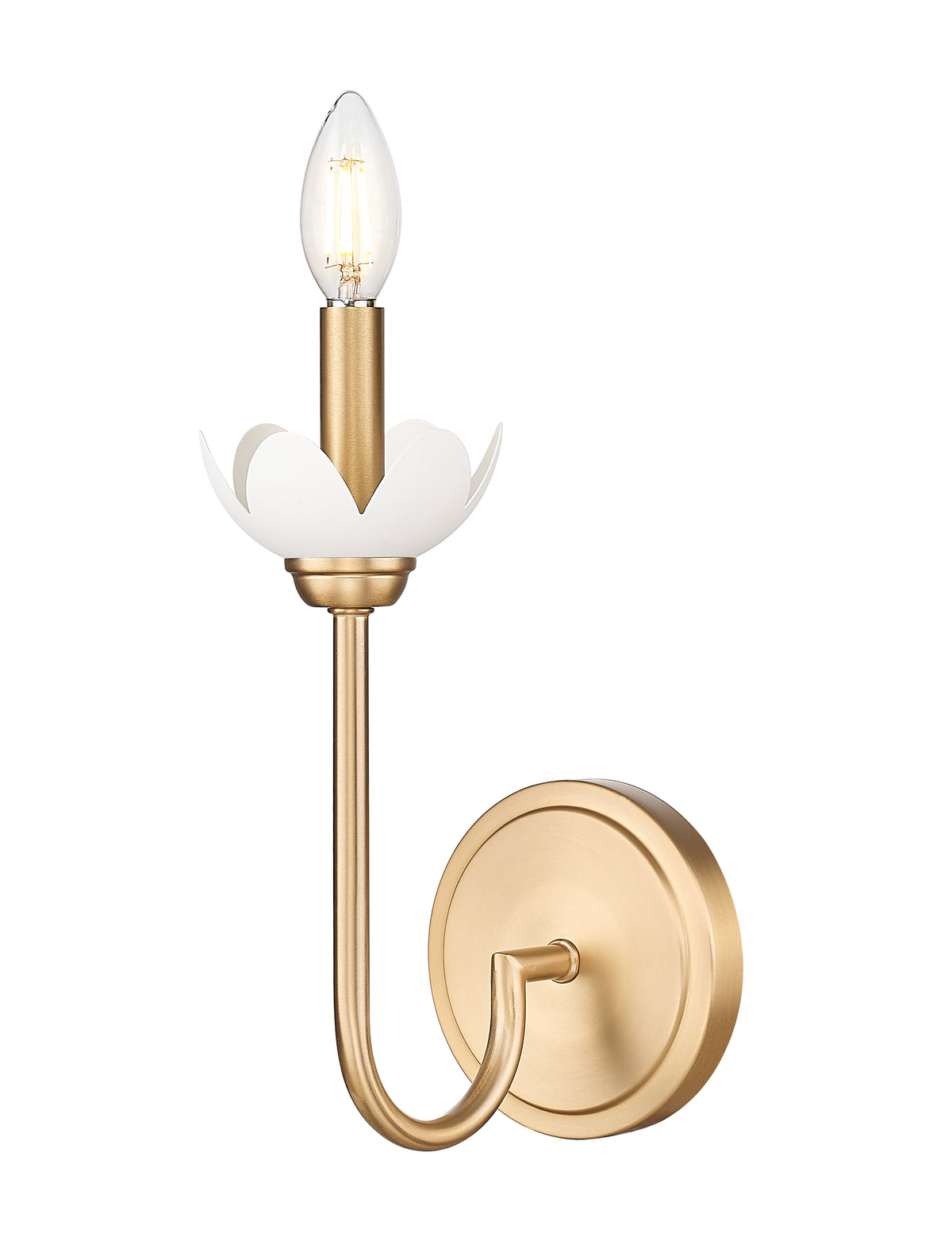 Allistair 1 Light Wall Sconce 1 x 60W - Candelabra