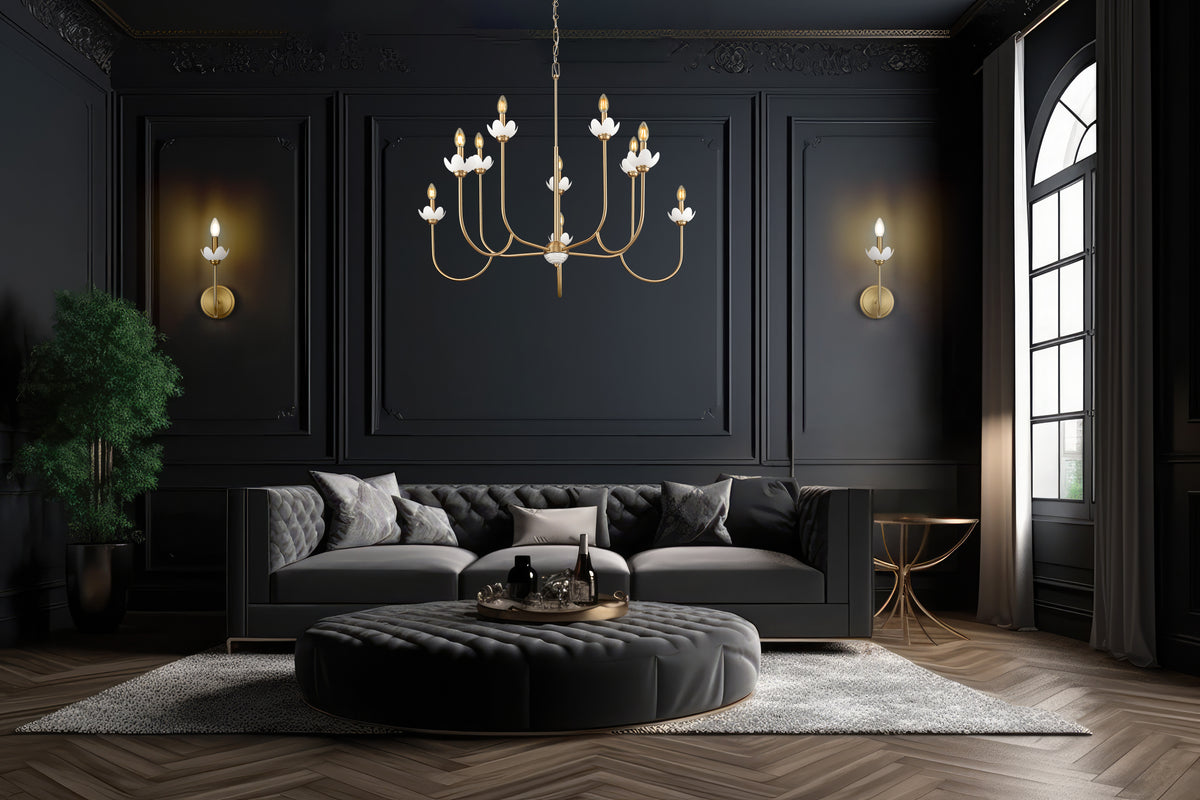 Allistair 1 Light Wall Sconce 1 x 60W - Candelabra