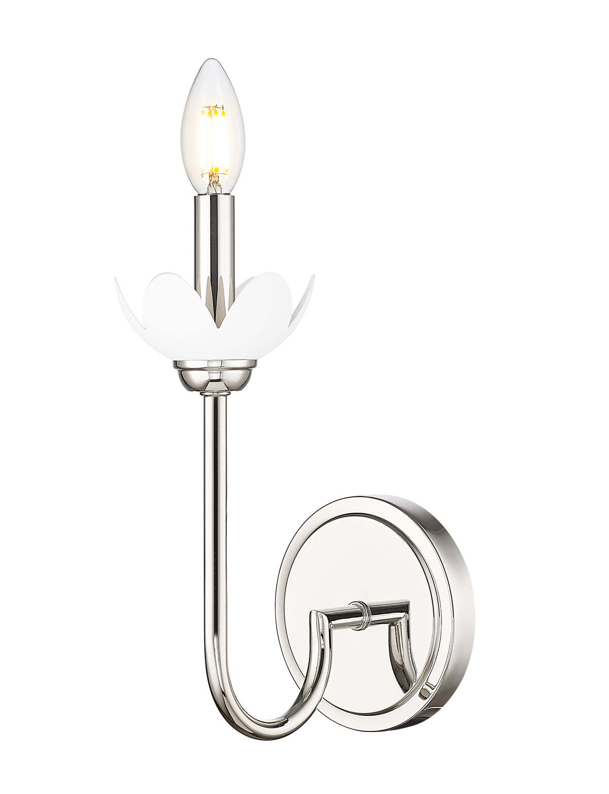 Allistair 1 Light Wall Sconce 1 x 60W - Candelabra
