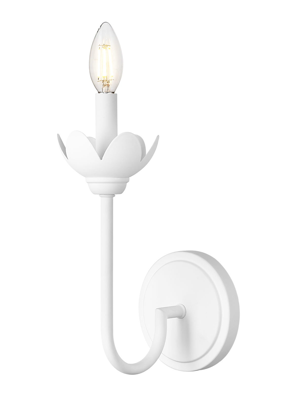 Allistair 1 Light Wall Sconce 1 x 60W - Candelabra