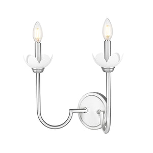 Allistair 2 Light Wall Sconce 2 x 60W - Candelabra