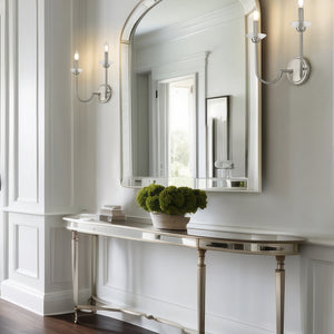 Allistair 2 Light Wall Sconce 2 x 60W - Candelabra
