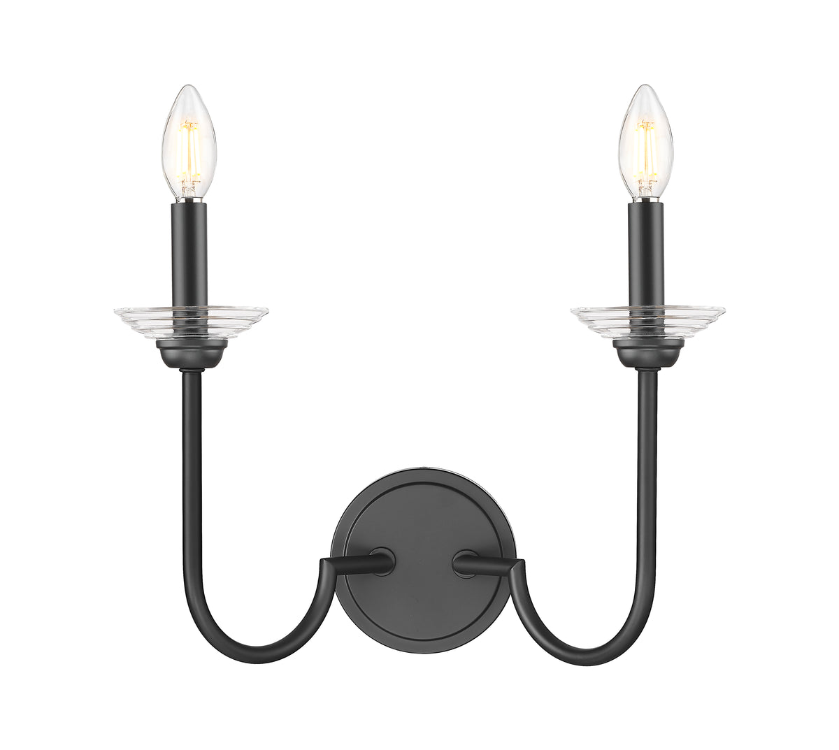 Allistair 2 Light Wall Sconce 2 x 60W - Candelabra