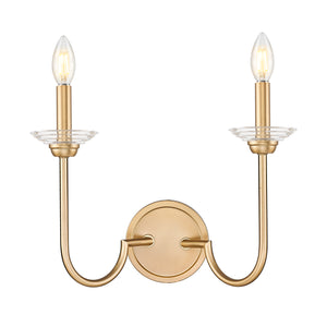 Allistair 2 Light Wall Sconce 2 x 60W - Candelabra