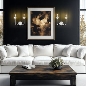 Allistair 2 Light Wall Sconce 2 x 60W - Candelabra