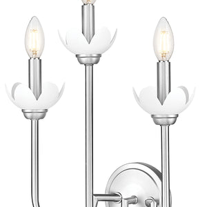 Allistair 3 Light Wall Sconce 3 x 60W - Candelabra