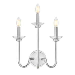 Allistair 3 Light Wall Sconce 3 x 60W - Candelabra