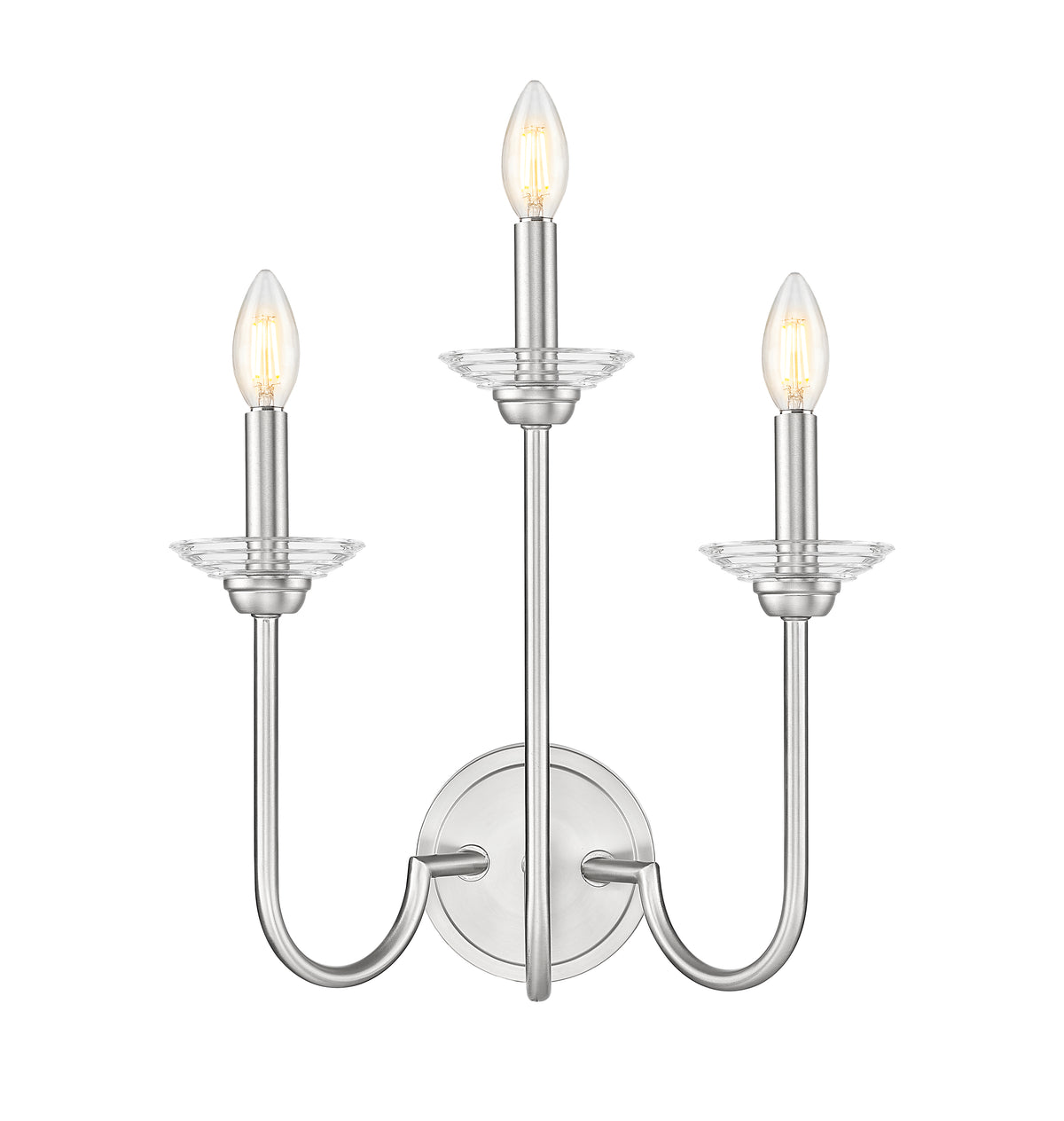Allistair 3 Light Wall Sconce 3 x 60W - Candelabra