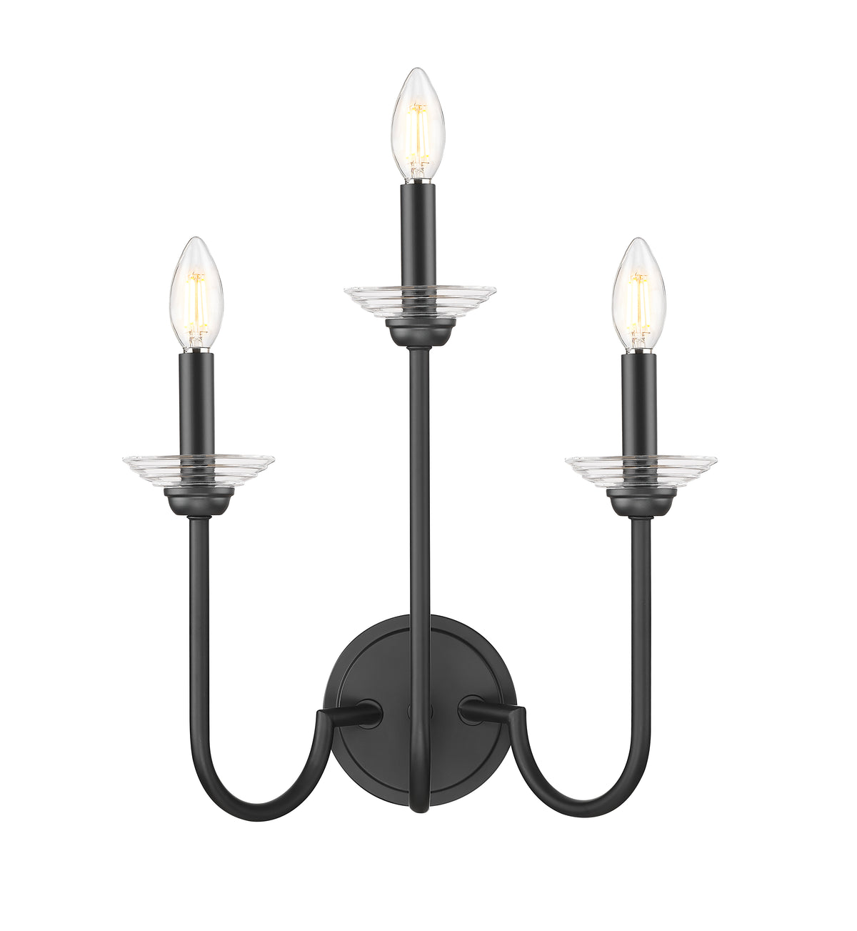 Allistair 3 Light Wall Sconce 3 x 60W - Candelabra