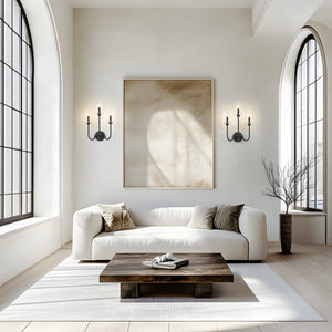 Allistair 3 Light Wall Sconce 3 x 60W - Candelabra