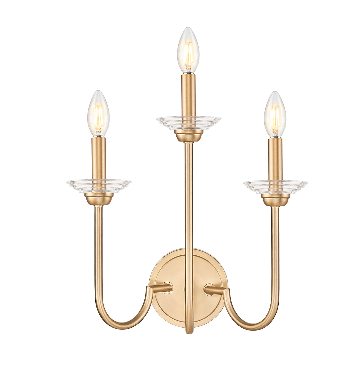 Allistair 3 Light Wall Sconce 3 x 60W - Candelabra