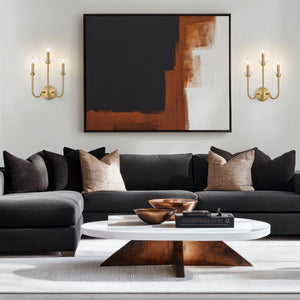 Allistair 3 Light Wall Sconce 3 x 60W - Candelabra