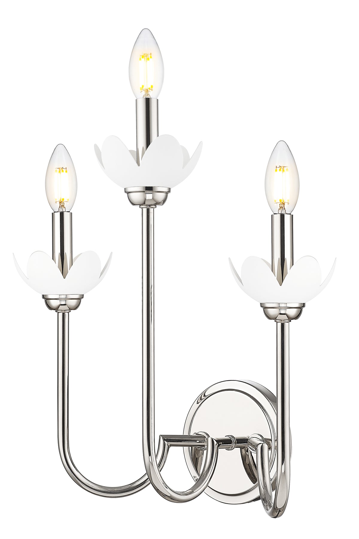 Allistair 3 Light Wall Sconce 3 x 60W - Candelabra