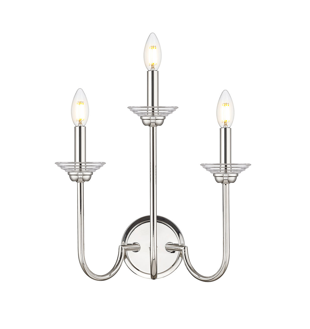 Allistair 3 Light Wall Sconce 3 x 60W - Candelabra