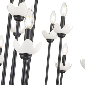 Allistair 16 Light Linear Chandelier 16 x 60W - Candelabra
