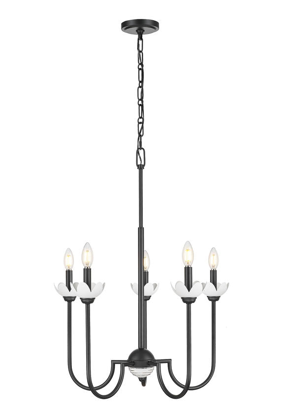 Allistair 5 Light Chandelier 5 x 60W - Candelabra