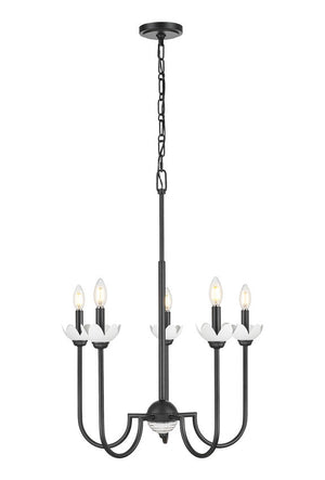 Allistair 5 Light Chandelier 5 x 60W - Candelabra