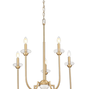 Allistair 5 Light Chandelier 5 x 60W - Candelabra