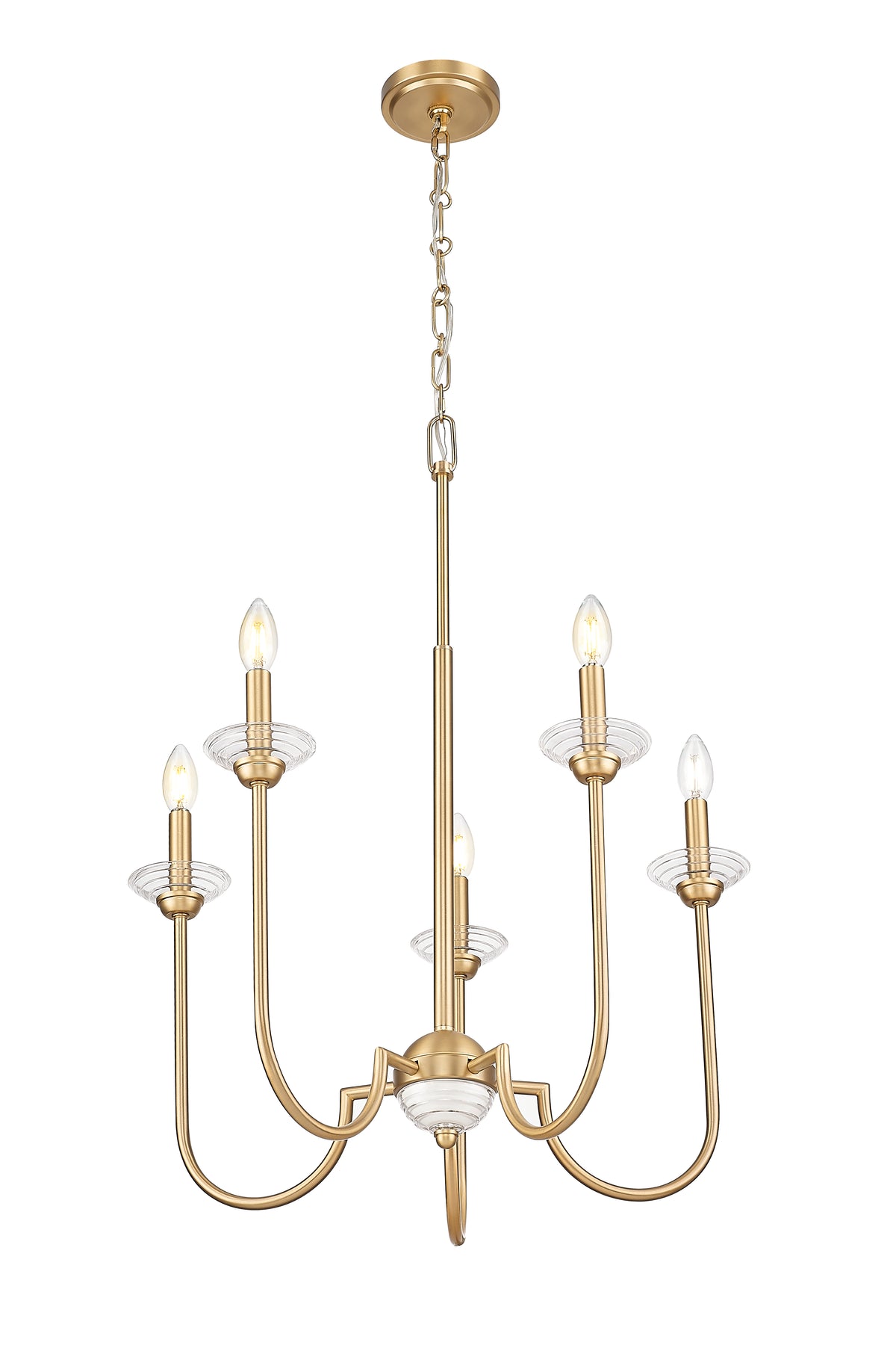 Allistair 5 Light Chandelier 5 x 60W - Candelabra