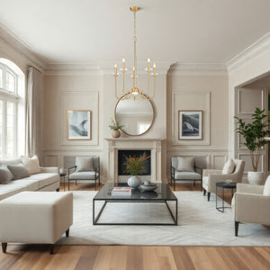 Allistair 5 Light Chandelier 5 x 60W - Candelabra