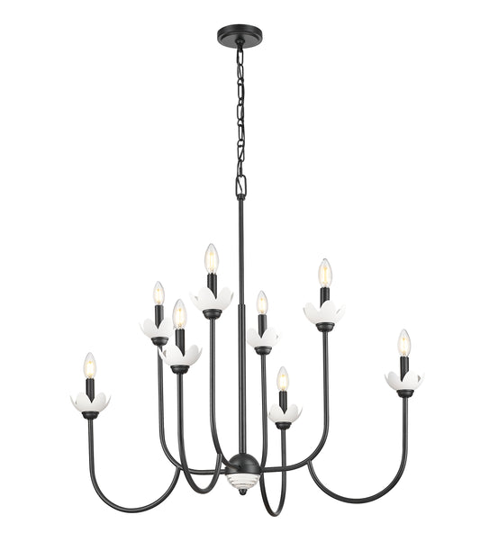 Allistair 8 Light Chandelier 8 x 60W - Candelabra