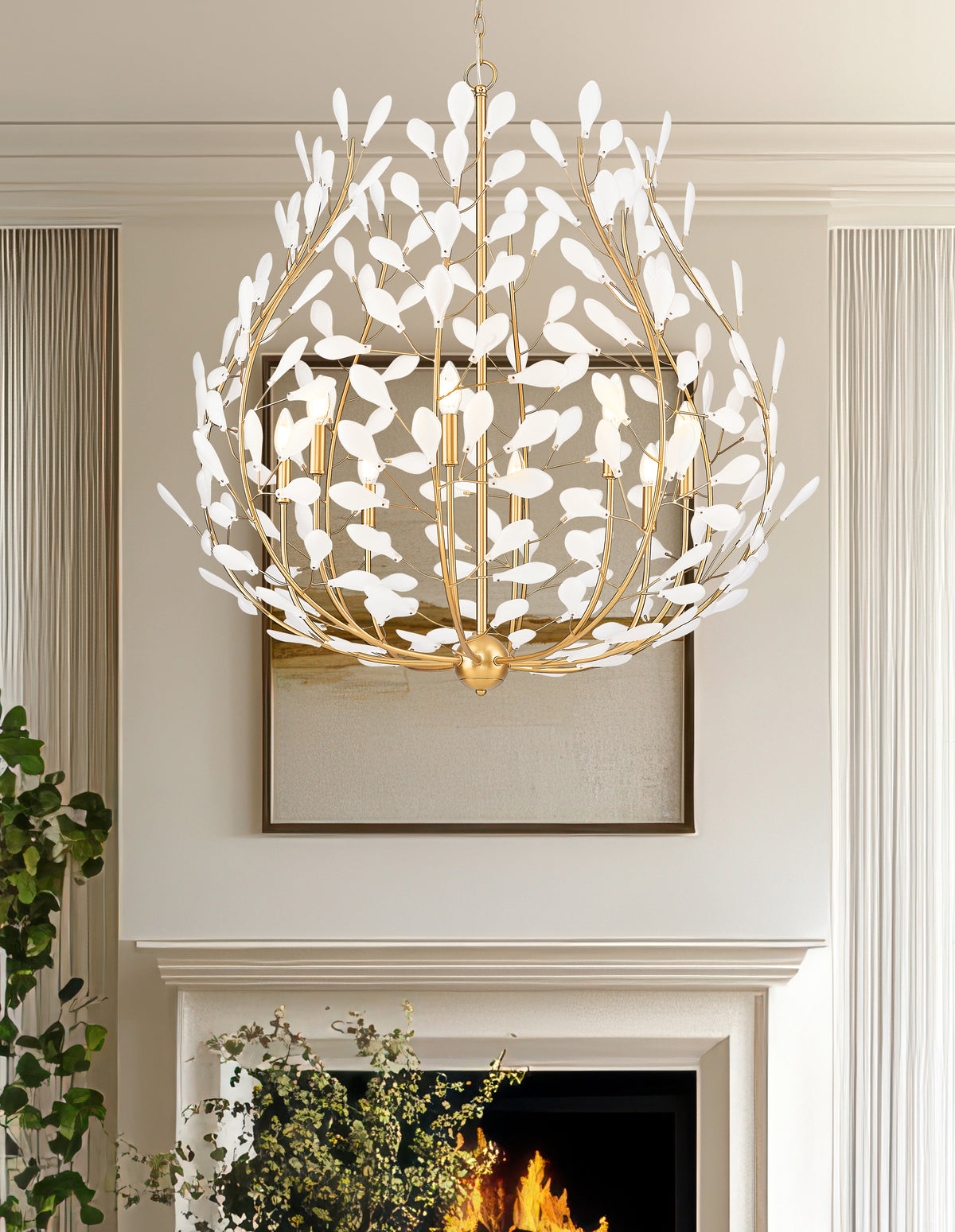 Claudine 8 Light Chandelier