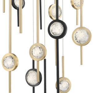 Barletta 16-Light 32" Integrated LED Grand Chandelier