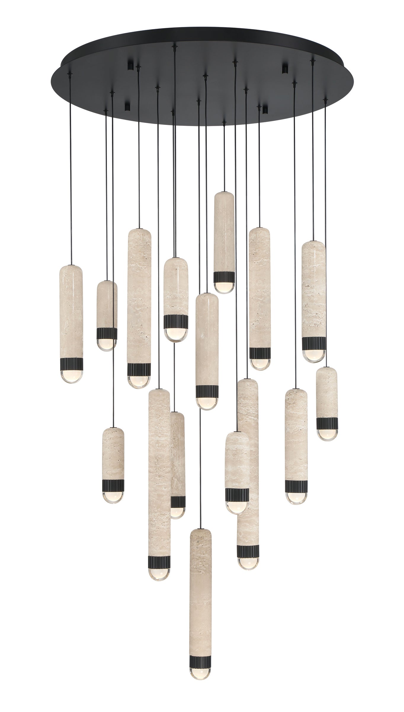 Cambre 16-Light 32" Integrated LED Multi Drop Chandelier
