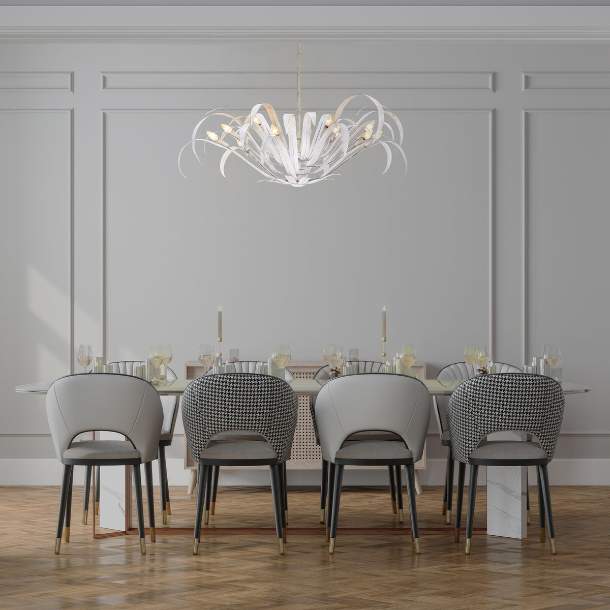 Kagra 12-Light 56" Chandelier