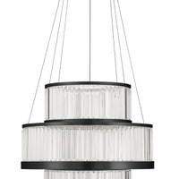 Empra 3-Tiers 3-Light 35" Integrated LED Grand Chandelier