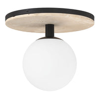 Carnagie 15" Integrated LED Flush Mount