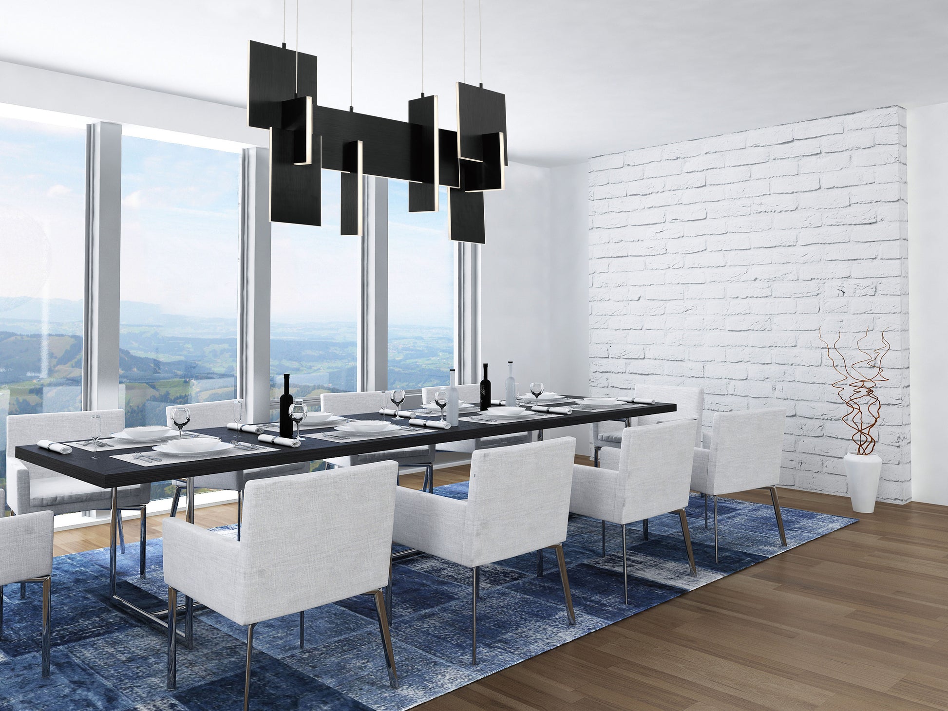 Coburg 33" Integrated LED Chandelier