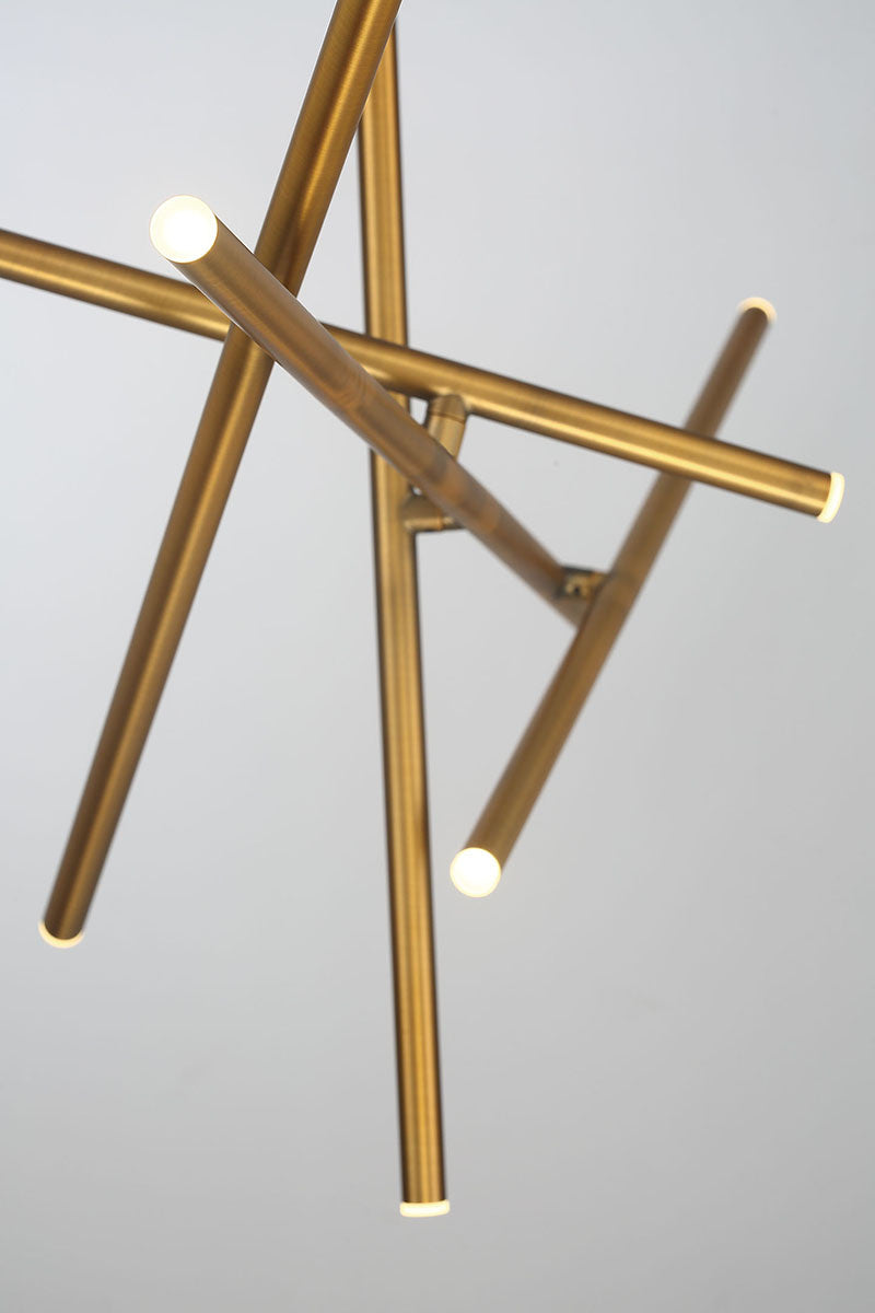 Crossroads 10-Light 47" Integrated LED Chandelier