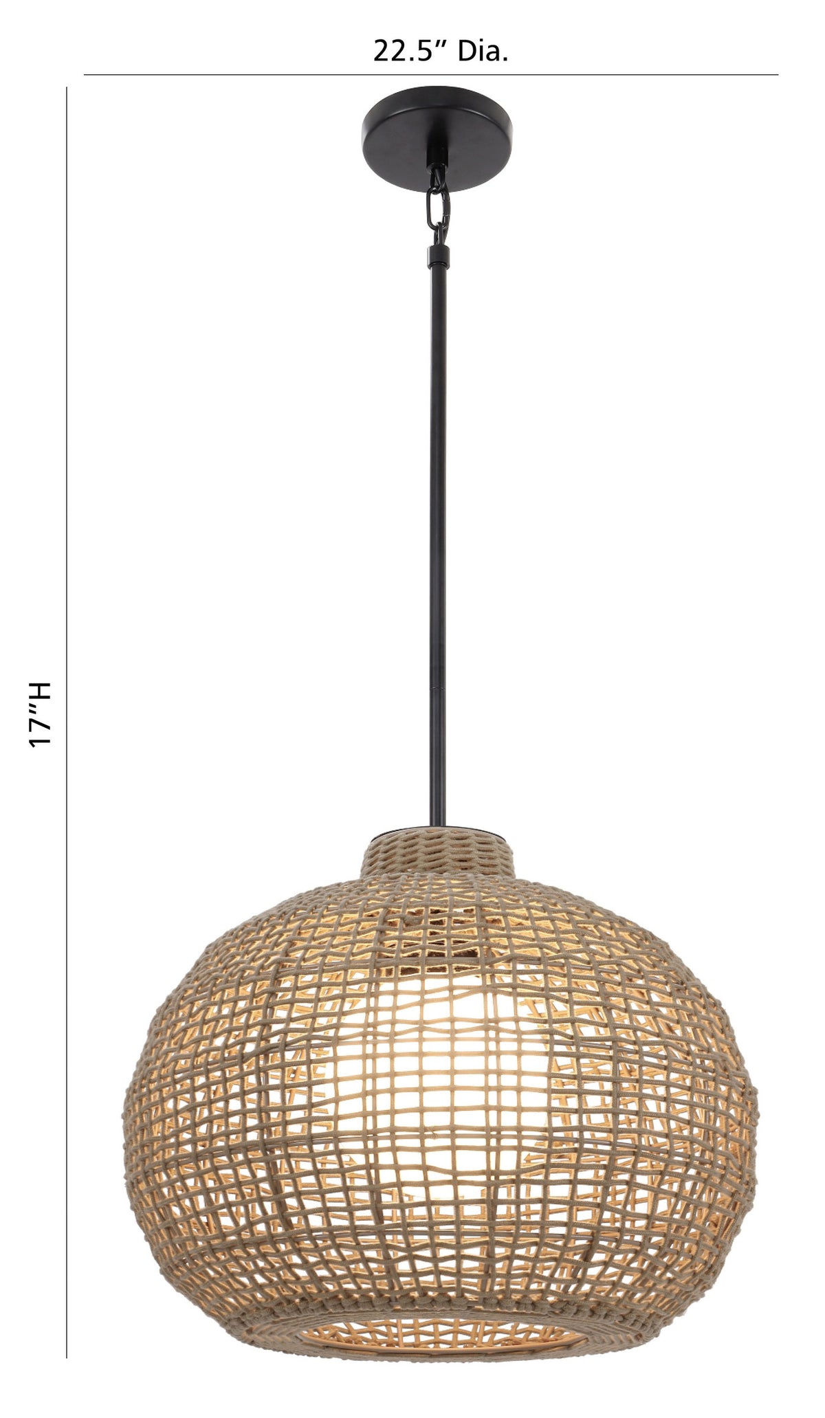 Markis 23" Outdoor Standard Pendant