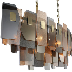 Cocolina 2-Tier 11-Light 48" Linear Chandelier