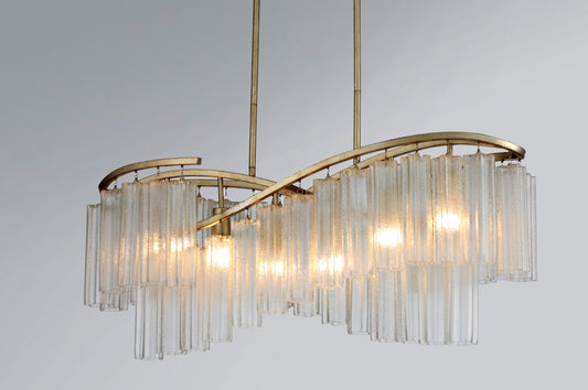Victoria 6-Light Linear Chandelier