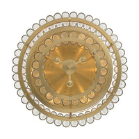 Glasbury 2-Tiers 9-Light 24" Flush Mount