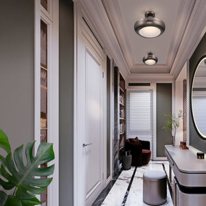 Macey 22" Integrated LED Semi-Flush Mount