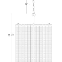 Glasbury 2-Tiers 8-Light 27" Chandelier