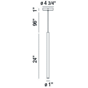 Navada 24" Integrated LED Pendant