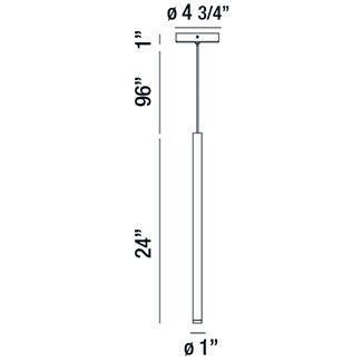 Navada 24" Integrated LED Pendant