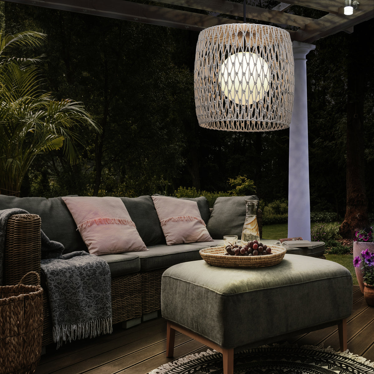 Lara 22" Outdoor Standard Pendant