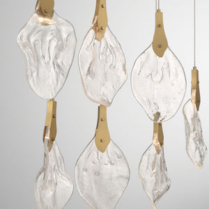 Jateo 13-Light 51" Integrated LED Linear Chandelier